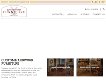 Tablet Screenshot of dutchcountryfurniture.com